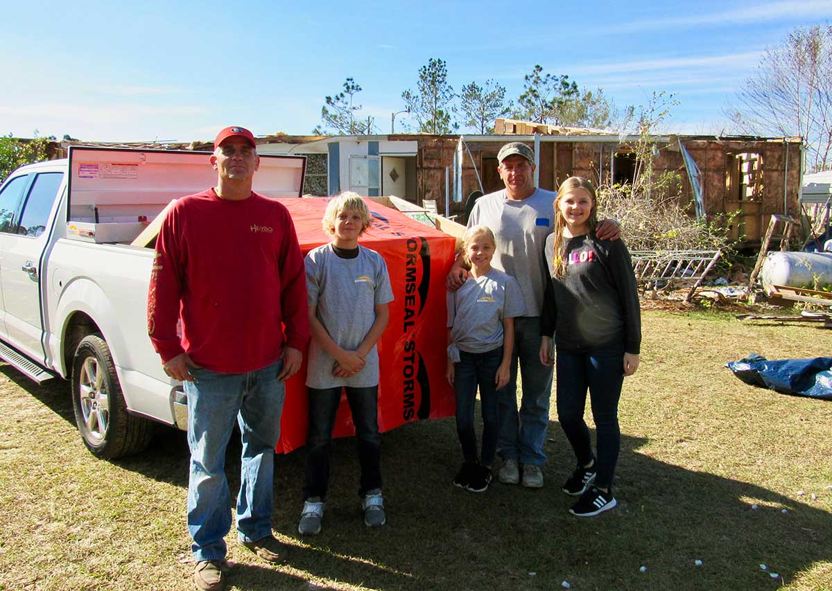 Protect your home with Stormseal | The World's #1 Temporary Roofing Protection