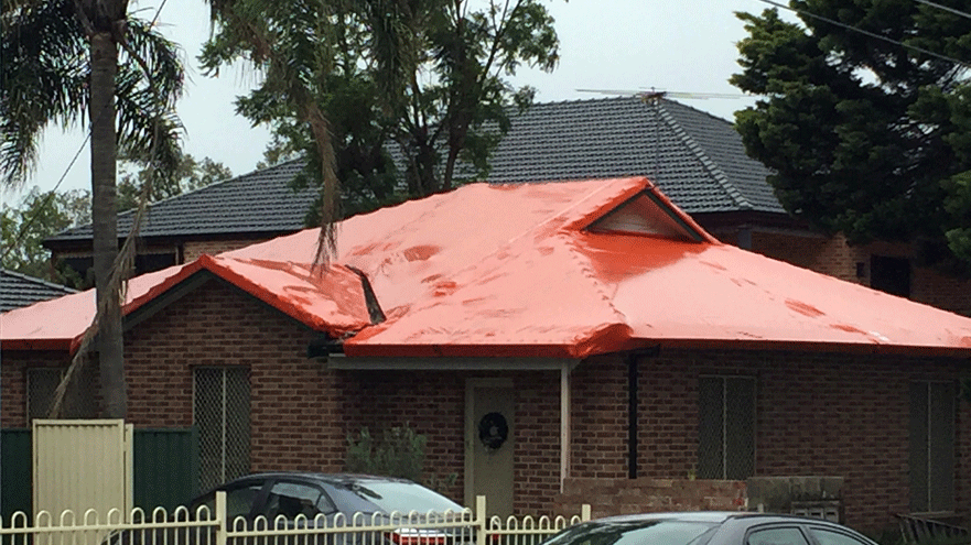 Protect your home with Stormseal | Innovation seals storm damage for up to a year