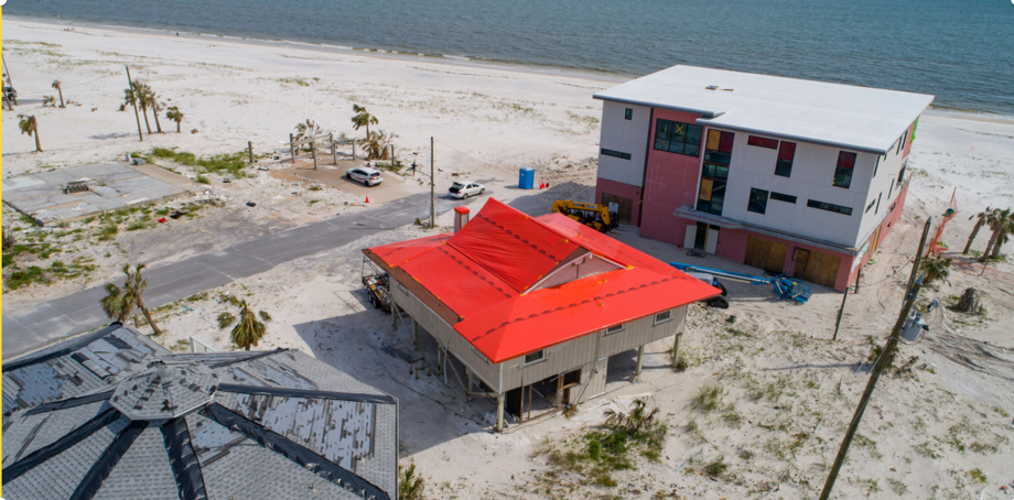 Aftermath of Hurricane Michael, Mexico Beach, Florida | Stormseal Saves Insurers Millions