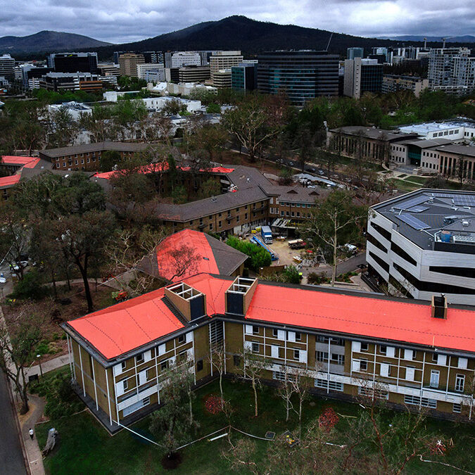 Aussie Stormseal innovation being fitted in Canberra to protect iconic hail-damaged buildings